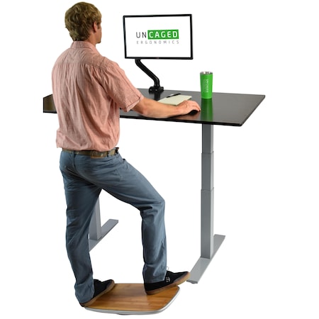 Uncaged Ergonomics DUAL MONITOR ARM MM2-B